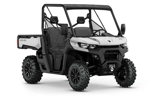 canam traxter hd8 pro silber